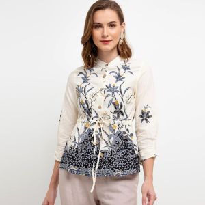 Nayara Blouse Batik Ifani LG: Desain Batik Modern untuk Wanita