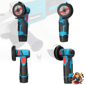 MAKITA เครื่องเจียร์ไร้สาย DGA199V / เจียร์มินิ 3 นิ้ว Brushless 125mm Cordless Angle Grinder เครื่องบดมุมและขัดไร้สาย ของแท้ 100% ส่งไวทันใจ