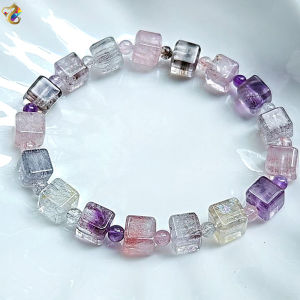 Super Premium Grade Super 7 Cube / Free Form Cube Bracelet