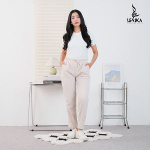 Celana Vintage - Celana Wanita Baggy Pants - Ziva Pants Corduroy Korean Style Celana Kuliah Baggypants Koduroi