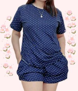terno polka short high quality product fit up to large