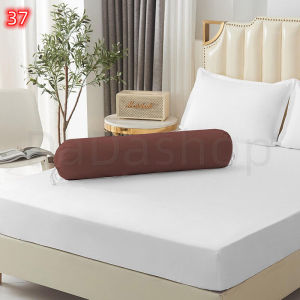 ชุดผ้าปูที่นอน พร้อมปลอกหมอน ลาย37น้ำตาลเข้ม D1 ยางรัดรอบเตียง 360 องศา ขนาด 3.5ฟุต/5ฟุต/6ฟุต สูง10นิ้ว สวมใส่สบายไม่หลุดง่าย เข้ามุมไร้รอยต