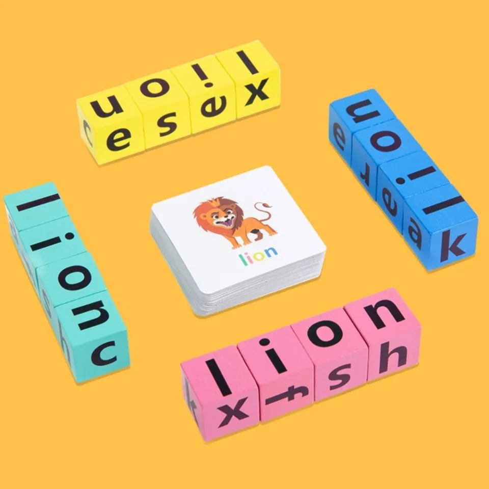 BANDA Cognition Games Building Blocks Letter Learning Literacy Flashcards  Word Spelling Game Matching Game Flash Cards Alphabet Spelling Game English  Words Card Letter Spelling Block Puzzle Game | Lazada PH