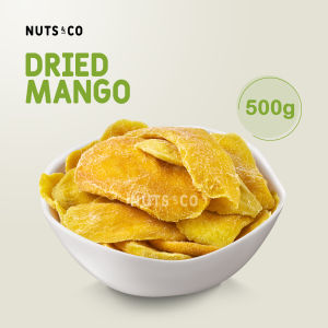 Nuts & Co Dried Mango 500g/1KG Buah Mangga Kering 芒果干 Halal Ready to Eat