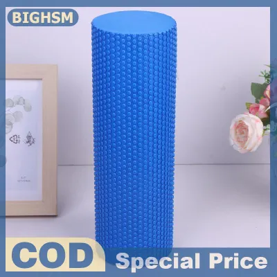 BIGHSM Yoga Roller Round EVA Foam Cylinder Roller For Pilates Exercise Enhanced Home Workouts Diameter 10cm Length 30cm