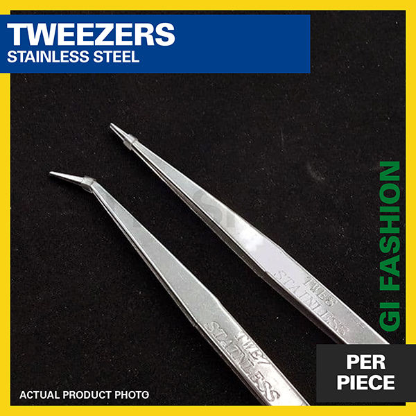 5 Pinzette In Acciaio Inox Lunghe 6 Pollici – CKPSMS, Universali