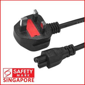Singapore Safety Mark C5 Power Cable | Power Brick Supply Power Cord