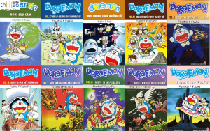 Sách - Combo Doraemon dài - 10 quyển (giao ngẫu nhiên) + bán kèm 1 bút viết