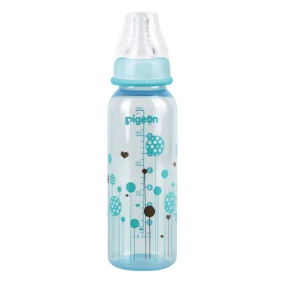 PIGEON Botol Susu Flexible PP Clear RP 240Ml - Blue