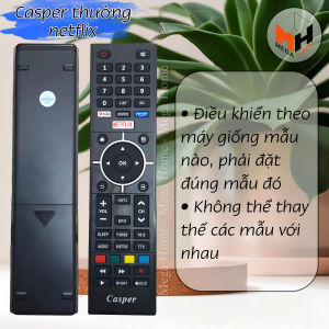 Điều khiển tivi Casper remote tivi casper phím mềm bảo hành 1 đổi 1 30 ngày