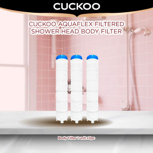 CUCKOO AquaFlex Filtered Shower Head & Ala Carte Filters