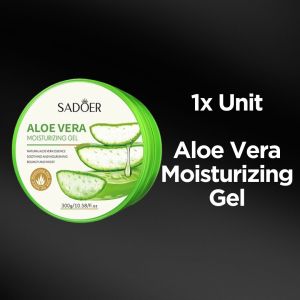 PEPO - SADOER Moisturizing Gel (Vitamin C / Aloe Vera) - Hydrate Moisturize Brightening Soothing (300g)
