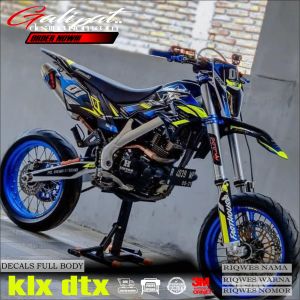 0362 decals sticker full body klx dtracker full body bebas riqwes namanmerwarna