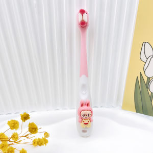 Labubu Childrens Toothbrush 3-6 Years Old-12 Years Old Soft Bristles Teeth Change Over Half Teeth Period Baby Baby Baby Teeth