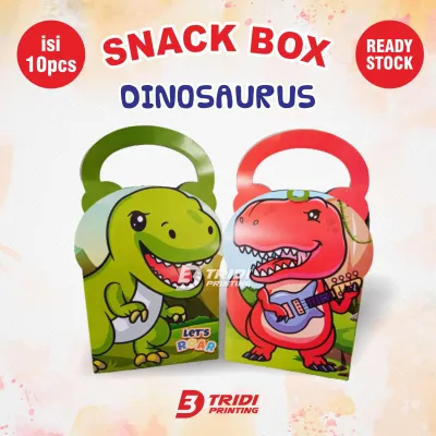 (isi 10pcs) Snack Box karakter/ tas Ultah Aqiqah Tedhak siten
