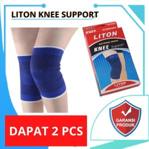 Store Laris Deker Pelindung Lutut Knee Pad Kiper Futsal Support Olahraga Volly Elastis Spandex
