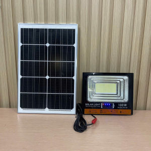 ĐÈN PHA NĂNG LƯỢNG MẶT TRỜI 100W CHIP LED 5054 CAO CẤP ZM100