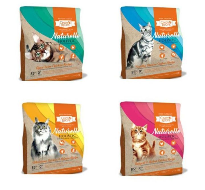 Cindy Recipe Naturelle Holistic Super Premium 1.5kg Cat Dry Food ...