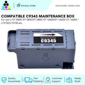 ETQ Compatible C9345 Waste Ink Tank Maintenance Box for Epson ET-5800 L15150 L15160 M15140 Printer