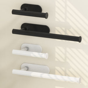 BJ🔩🔧🔗 Dính giữ giấy vệ sinh nhà bếp cuộn khăn giá Khăn ăn Dispenser thấm đứng mô móc phụ kiện phòng tắm