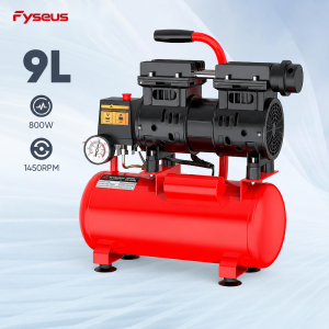 Fyseus by mitsushi MYSJ69L 9Liters 800W 220V Oil Free Air Compressor