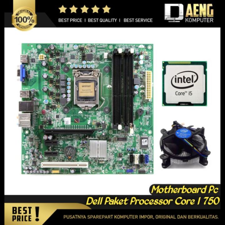 Motherboard Mainboard Mobo Dell Inspiron Paket Processor Intel