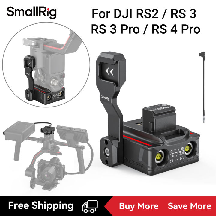 Proaim Power Supply Base Plate Pour DJI RS2, RS3, RS3 Pro - Platine D'alimentation CNC Alu - P-RS2