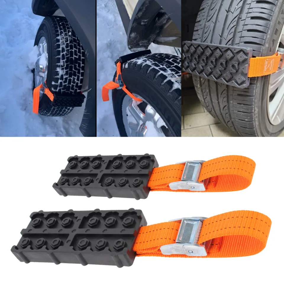 Off-Road Escape Tool For Snow Mud Ice Car Tire Traction Blocks