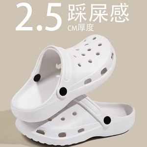 Silent Slippers For Nurse Operating Rooms Soft-Soled Comfortable And Simple Clogs Slip-On Closed-Toe Shoes For Student Dormitories