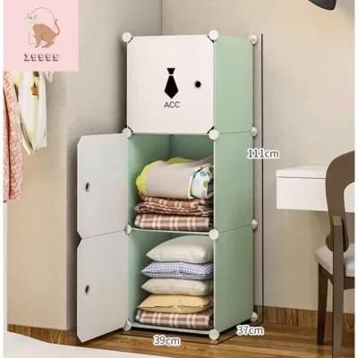 Tủ nhựa ghép 3 ngăn kích thước 110x37 cm nhiều màu sắc
