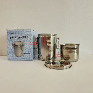 STAINLESS STEEL PAINTING BRUSH WASHER 600ML