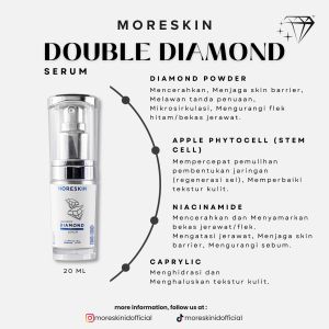 Moreskin Double Diamond Skin Paket Perawatan Kulit Wajah