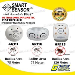 Pengusir Anti Nyamuk Pembasmi Serangga Kutu Kecoa Ultrasonic Magnetic