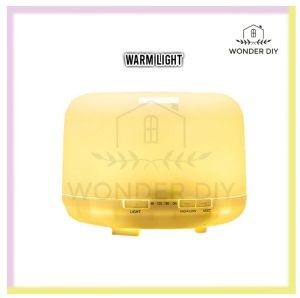 500ml Air Purifier Humidifier Essential Oil Diffuser Aroma Aromatherapy Color Lamp Pelembap Pembersih Udara