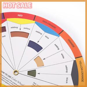 🔥🔥🔥dingdaocunz Professional Paper Card Design Color Mixing Wheel Ink Chart Guidance Round