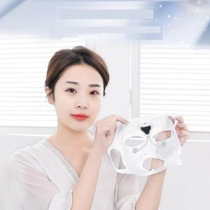 Soft Gel Face Massager Mask Controller Acupoint Vibration Anti Wrinkles Electronic Moisturizing Micro-current Moisturize Mask