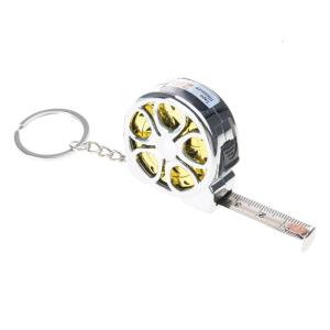 สายวัดเทปวัดหดได้เทป Measurer ล็อคตัวเองอ่านง่ายเครื่องวัดระบบเมตริกเทปวัด