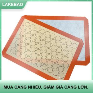 【LAKEBAO】 Tấm silicone chống dính Lót nướng bánh mì Lót làm bánh ngọt Tấm làm bánh macaron Nhà bếp