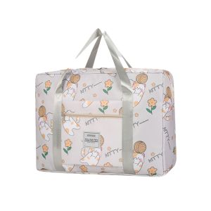 YOUSHI TOP Vải Oxford Túi đựng chăn cho sinh viên Phim hoạt hình Thường ngày Túi Duffel Có Khóa Kéo Bền bỉ Dung lượng lớn Túi tập luyện thể thao dành cho gia đình