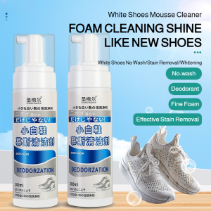 White Shoe Cleaner Mousse Scale Remover Stain Remover Cleaner White Shoe Mousse Cleaner