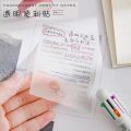 Nicedays🍒Sticky Note Transparan Tahan Air Untuk Kantor / Sekolah. 
