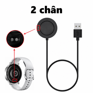 Dây sạc cho Xiaomi Watch S2/S3/S4/S5 S4 Sport H1 Watch 2/2Pro - Tương thích với Smartwatch Xiaomi