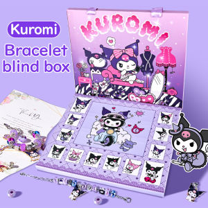 24-hole Sanrio  Bracelet Blind Box Melody Kuromi DIY Hand Jewelry Blind Box Toy Surprise Hand Jewelry Box Gift