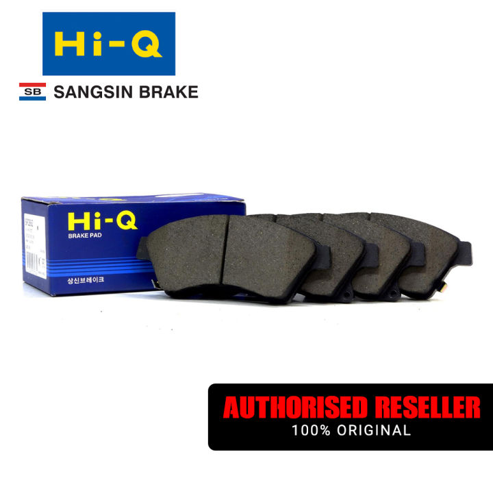 Hi-Q Front Brake Pads by Sangsin for Chevrolet Cruze, Trax PN# SP1362 ...