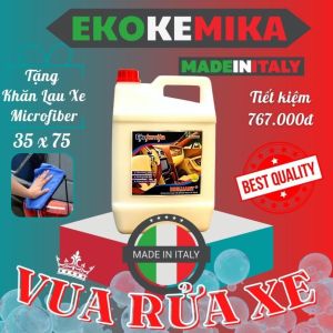 Dung Dịch Dưỡng Nội Thất Ekokemika Brilliant+ 5L Làm Bóng Bảo Dưỡng Da Taplo Cao Su Phục Hồi Nhựa Phukienprocare