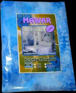 COD Kelambu Kamar Tidur Anti Nyamuk Modern 200x200 180x200 Tebal Jumbo Kotak Motif Bunga Dan Polos