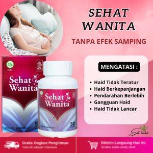 SEHAT WANITA - Mengatasi Haid Tidak Teratur Haid Berkepanjangan Pendarahan Berlebih Gangguan Haid Haid Tidak Lancar ASLI BPOM