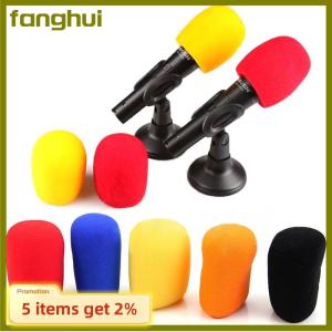 fanghui Đầy màu sắc cầm tay sân khấu Microphone kính chắn gió bọt xốp Karaoke âm thanh Bìa