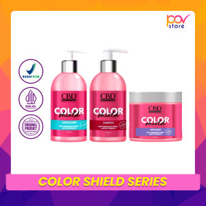 CBD Color Shield Shampoo 250ml - Conditioner 250ml - Hair Mask 500gr - Perawatan Rambut Berwarna POV Store