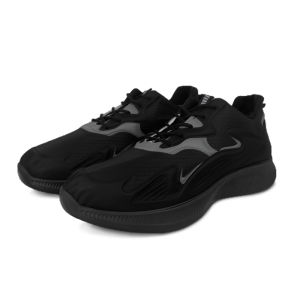 Leedoo Sepatu Pria Sneakers Running Shoes Men Sepatu Sekolah Hitam Olahraga Sport Casual MR601
